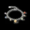 COEUR DE LION Boho Bracelet Freshwater Pearls Silver & Multicolour