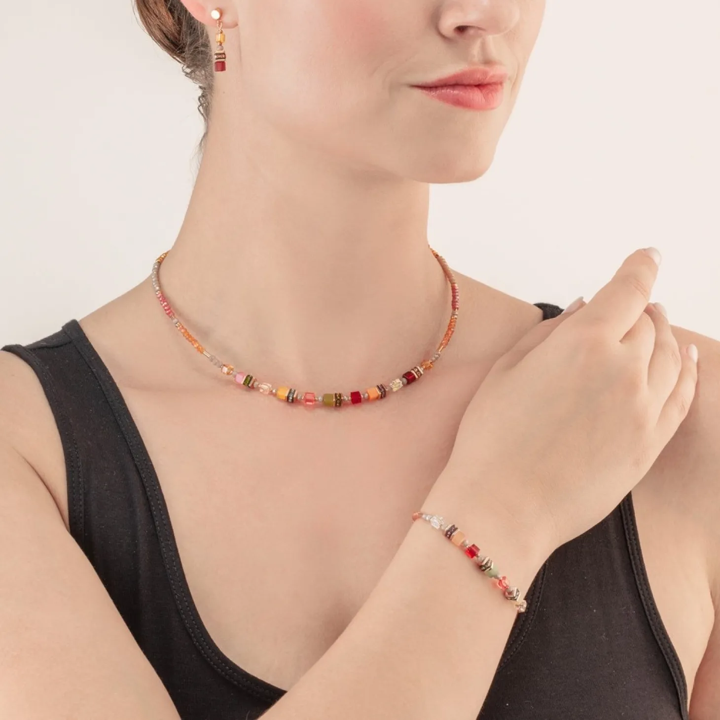 COEUR DE LION Bracelet Cube Story Sparkling Indian Summer
