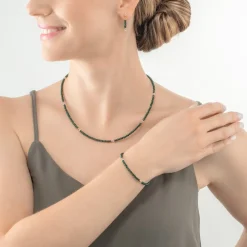 COEUR DE LION Bracelet Little Twinkle Gold-Dark Green