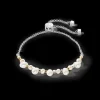 COEUR DE LION Dancing Freshwater Pearls Bracelet Bicolor