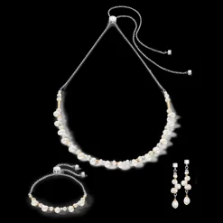 COEUR DE LION Dancing Freshwater Pearls Bracelet Bicolor