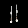 COEUR DE LION Earrings Classic Layer Silver-Grey