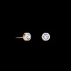 COEUR DE LION Earrings Crystal & Stainless Steel Light Blue