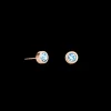 COEUR DE LION Earrings Crystal & Stainless Steel Aqua