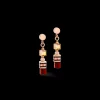 COEUR DE LION Earrings Cube Story Sparkling Indian Summer