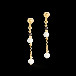 COEUR DE LION Earrings Modern Princess Freshwater Pearls Gold