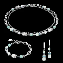 COEUR DE LION Earrings Shape-Mix Multiwear Mint Green