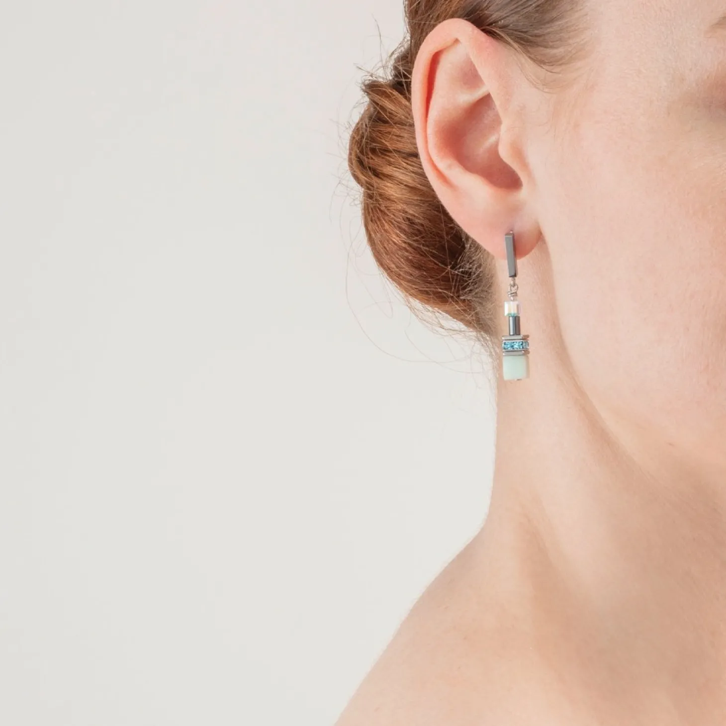 COEUR DE LION Earrings Shape-Mix Multiwear Mint Green