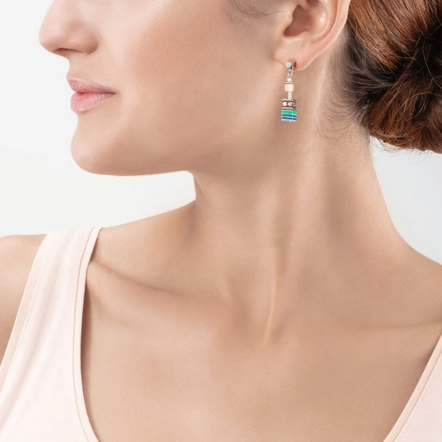 COEUR DE LION Geocube® Candy Earrings Multicolour Spring