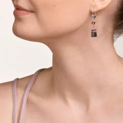 COEUR DE LION Geocube® Earrings Antique Pink
