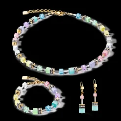 COEUR DE LION Geocube® Iconic Gentle Multicolour Earrings