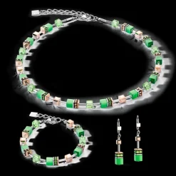 COEUR DE LION Geocube® Iconic Monochrome Bracelet Green