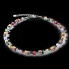 COEUR DE LION Geocube® Iconic Nature Necklace Multicolour Brown