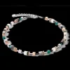 COEUR DE LION Geocube® Iconic Necklace Rose Gold White & Dark Green