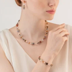 COEUR DE LION Geocube® Iconic Precious Bracelet Brown