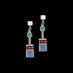 COEUR DE LION Geocube® Iconic Precious Earrings Multicolour Delight
