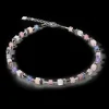 COEUR DE LION Geocube® Iconic Precious Necklace Lilac-Blue