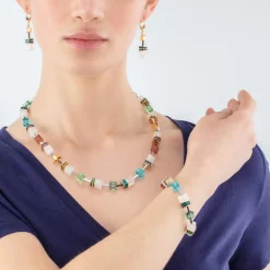 COEUR DE LION Geocube® Iconic Statement Precious Bracelet Multicolour