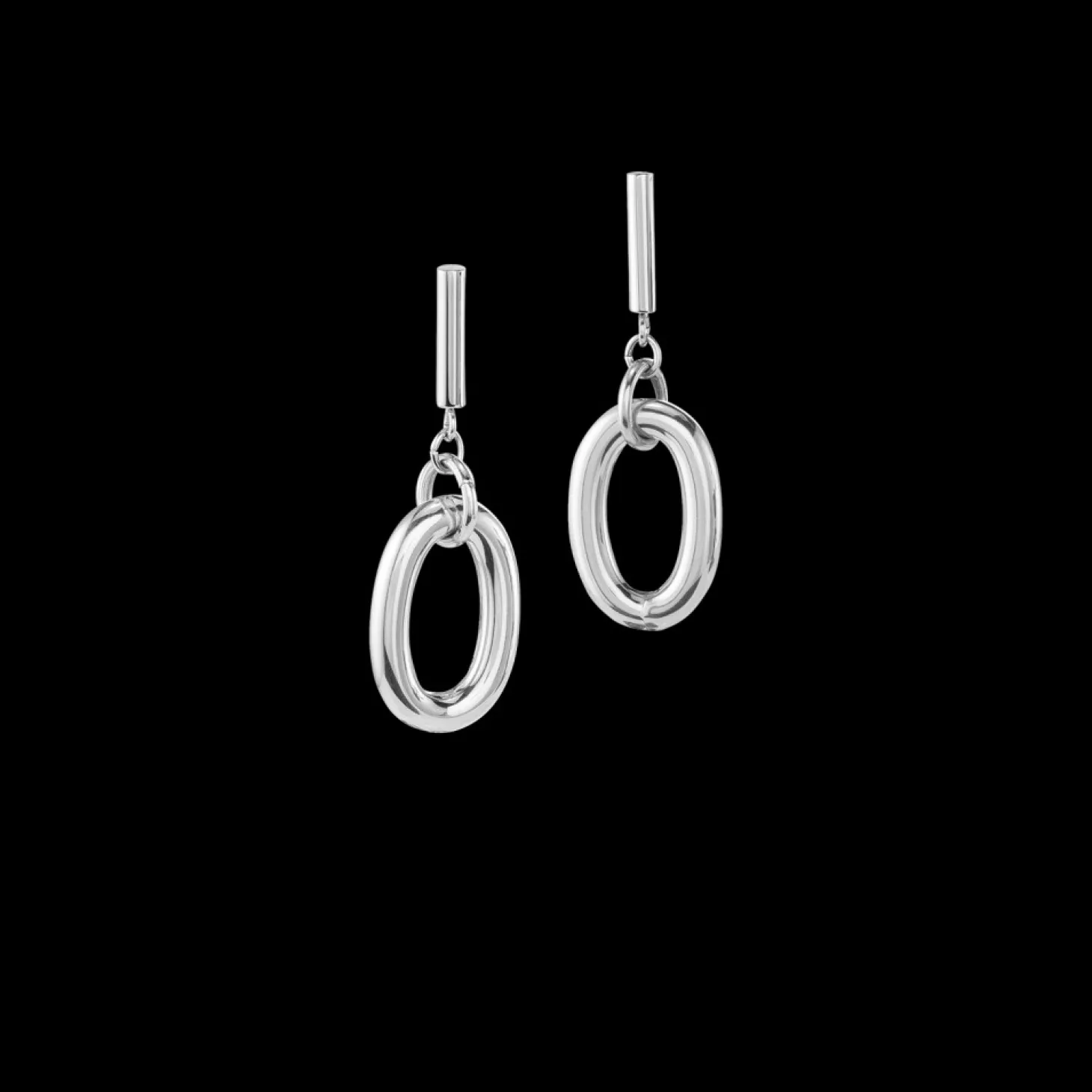 COEUR DE LION Neptune's Treasure Earrings Silver Blue