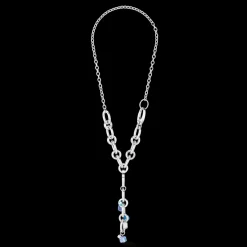 COEUR DE LION Neptune's Treasure Necklace Silver Blue