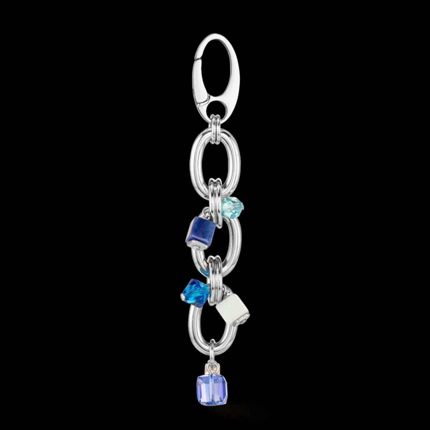 COEUR DE LION Neptune's Treasure Necklace Silver Blue