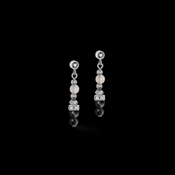 COEUR DE LION Princess Precious Earrings Black-Grey