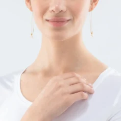 COEUR DE LION Small Guardian Earrings White