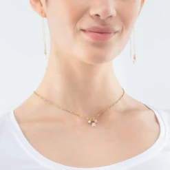 COEUR DE LION Small Guardian Earrings White