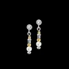 COEUR DE LION Sparkling Dot Earrings Gold Silver