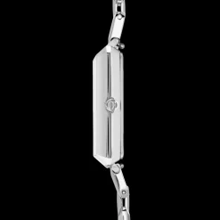 COEUR DE LION Watch Iconic Cube Ocean Cyan Statement Silver