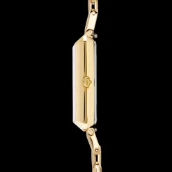 COEUR DE LION Watch Iconic Cube Statement Glamorous Green Gold