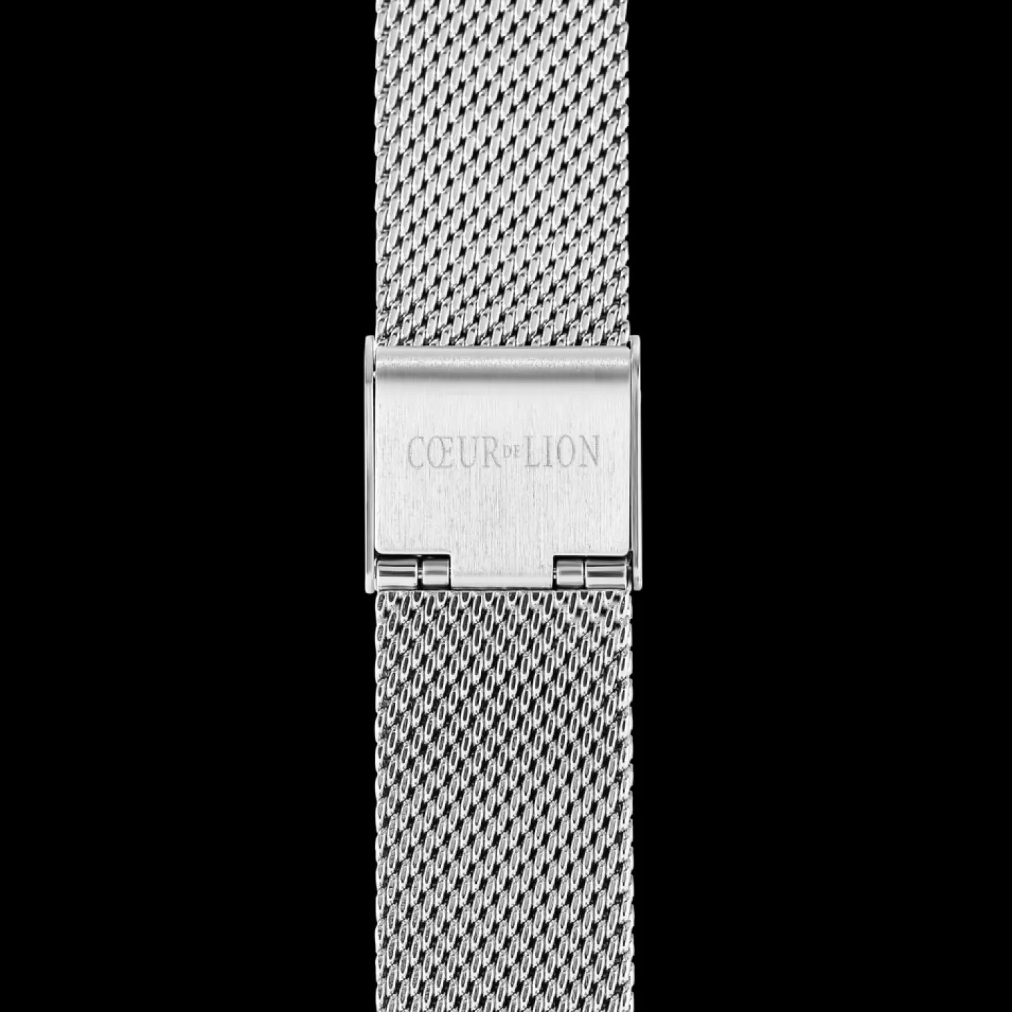 COEUR DE LION Watch Round Cool Grey Milanese Stainless Steel